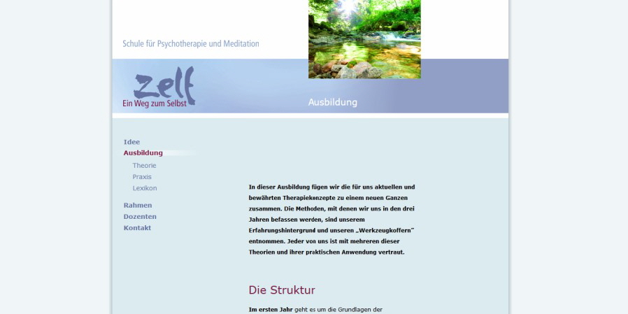 Kunde: ZELF – Schule für Psychotherapie und Meditation